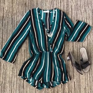 Ava Sky Romper Jayna (Fighting Eel) NWT